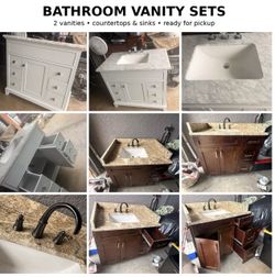 Bathroom vanity sets