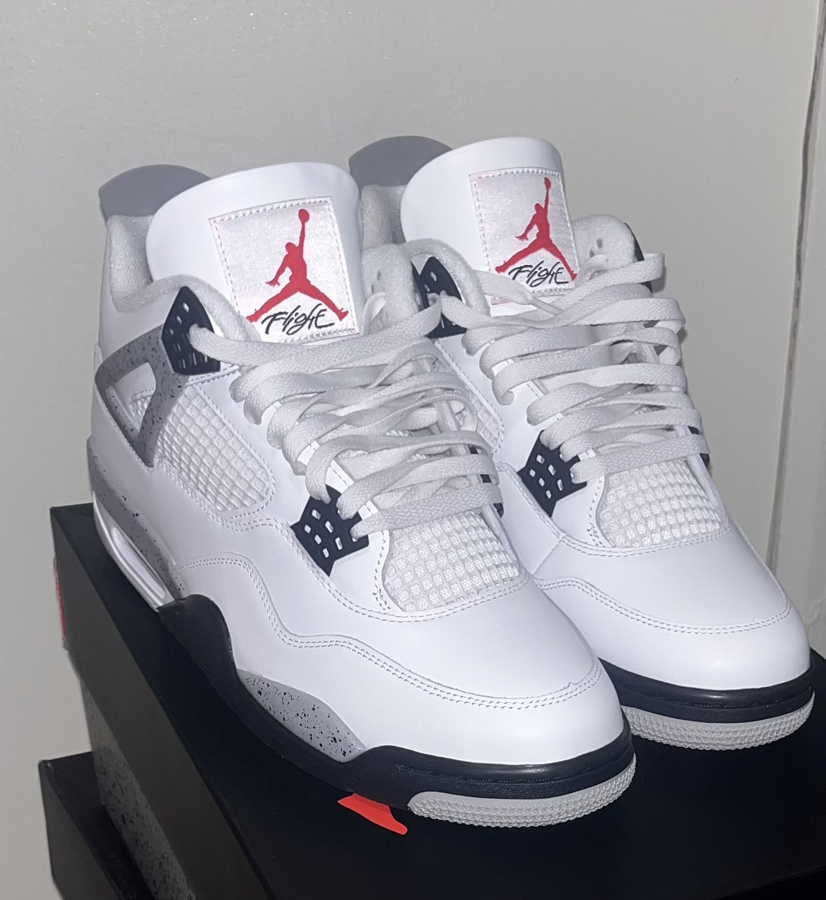White Cement 4s Size 12