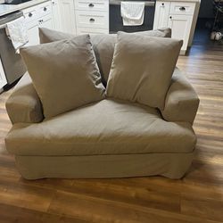 Light Grey Arm Chair