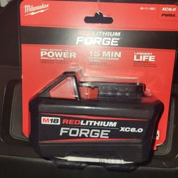 Milwaukee Forge Battery 6.0
