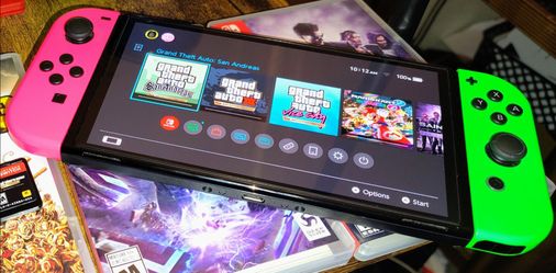 Nintendo Switch OLED with Games Bundle