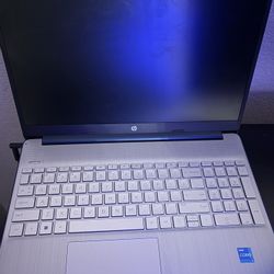 Blue HP Laptop 