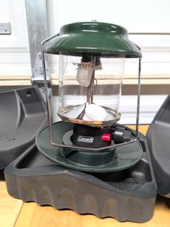 Coleman Propane Camping Lantern with Case