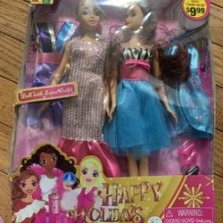 Dolls With Extra Outfits (new In Box) $8