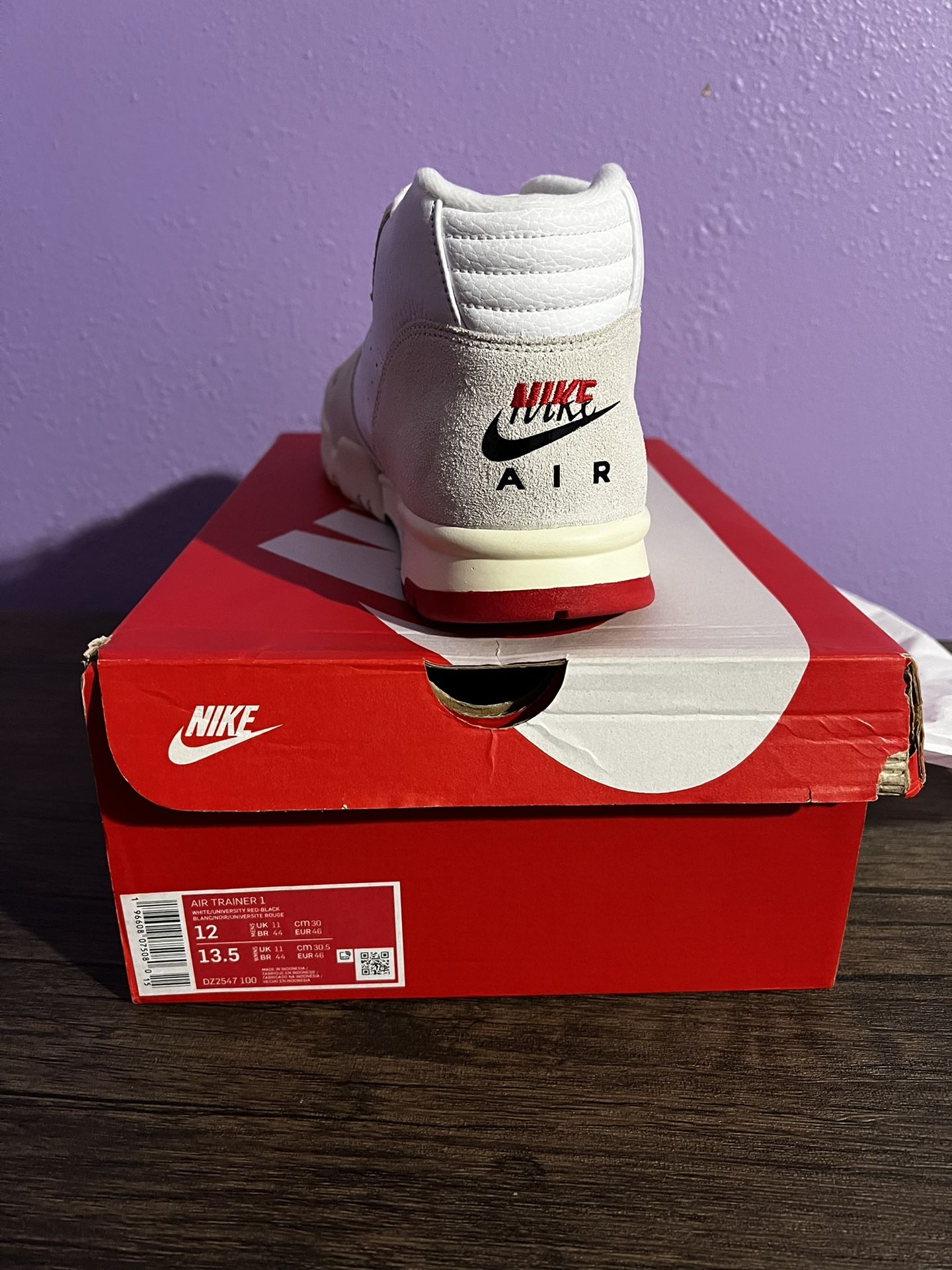 Nike Air Trainer 1 Split Chicago Size 12