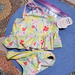 New Baby Tunic Bikini 6-9 Months