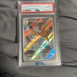 2023 Pokémon Raichu PSA 8 