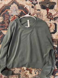 Lululemon Softstreme Perfectly Oversized Cropped Crew