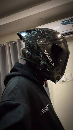 LS2 Dragon Forged Carbon Helmet | Black