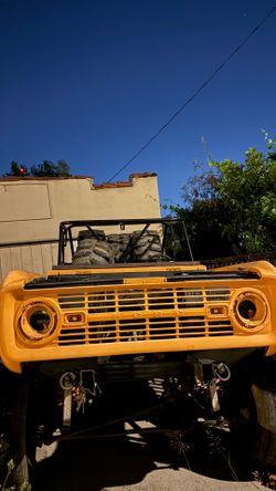 1972 FORD BRONCO project for sale, rock crawler, mud racer, trail rig,