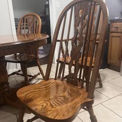 Sturdy table And 4 Chairs 