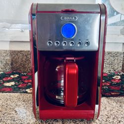 Bella CM4282 12 Cup Programmable Coffee Maker - Red