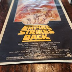 Empire Strikes Back movie poster