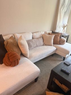 Ivory couch