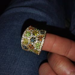 Le Vian Exotics Ring Featuring Blueberry Diamonds, Cherryberry Diamonds