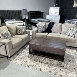 Sofa And Loveseat 