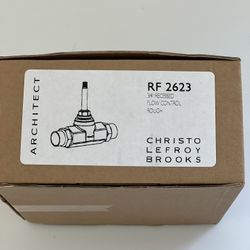 (NIB) Lefroy Brooks Flow Control Rough