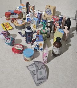 41 Piece Mini Brands Miniature Toy Food & Drink Collection - Assorted Brands