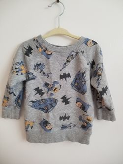 Cotton on kids baby toddler sweatshirt sweater batman