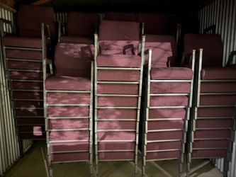 150 church chairs - $30 each