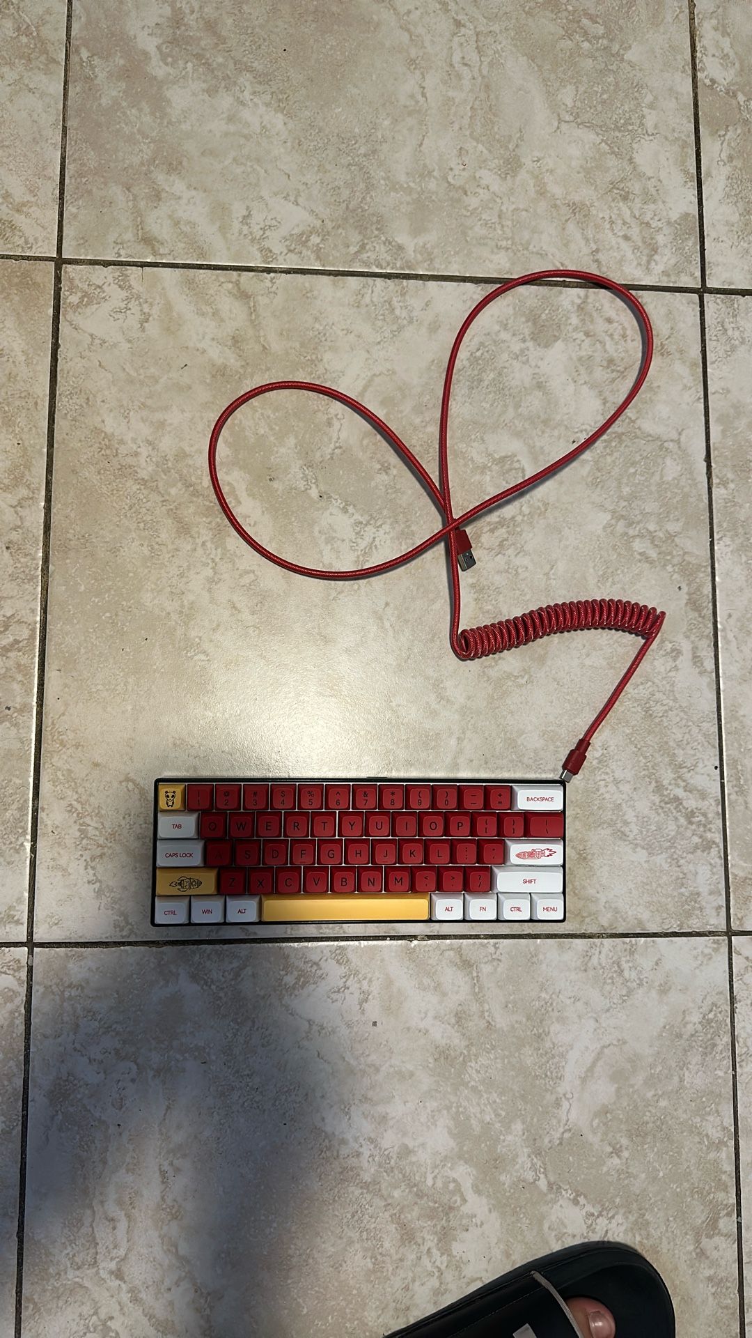 Gaming Keyboard, Headset, And Webcam