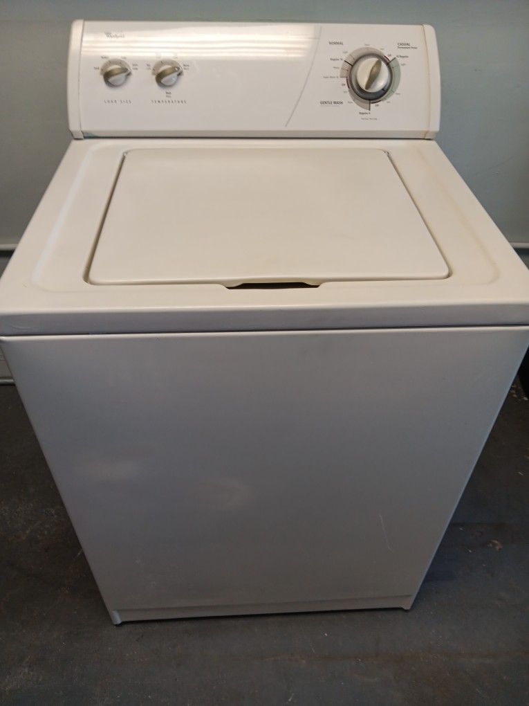 Super capacity whirlpool washington washer