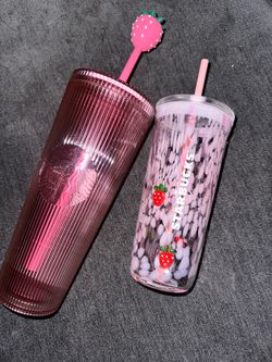 !Starbucks pink collection cups!