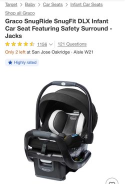 Graco SnugRide SnugFit DLX infant car seat