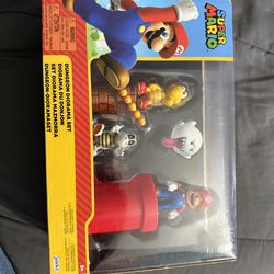 Nintendo Super Mario Bros 4 Pack - Dungeon Diorama Set