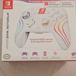 PDP Afterglow Wave Wireless Nintendo Switch Controller