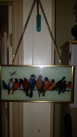 Vintage Glassmasters Chorus Line Suncatcher with original box and papers