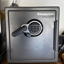SentrySafe Waterproof and Fireproof Alloy Steel Digital Safe 1.23 Cubic Feet