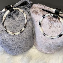 Furry Handbags 