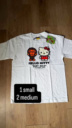Hello kitty bape shirt
