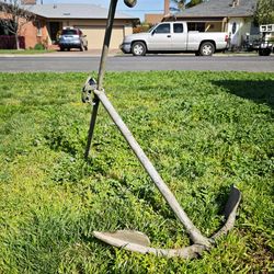 1800's Cast iron Admiralty ship anchor