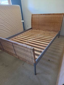 Rattan bed - size full FREE