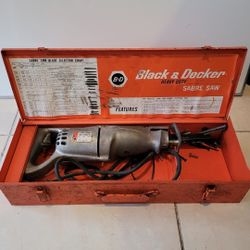 Black And Decker Sabre Saw 