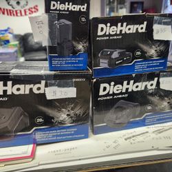 Diehard Batteries & Chargers.