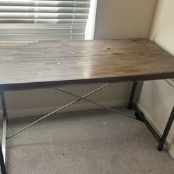 World market Wood And Metal Desk