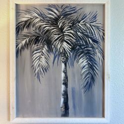 Framed Palm Tree Photo
