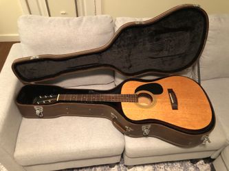 Vintage Hondo H-50 Acoustic Guitar - Martin Lawsuit + Case