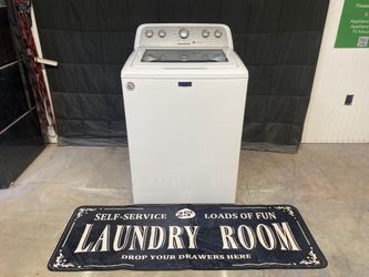Maytag Top Load Washer – 4.3 Cu Ft Bravos, PowerWash & Deep Water Wash