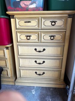 Wooden Dresser Set