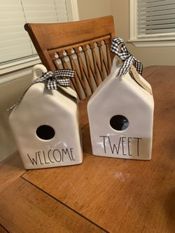Rae Dunn Birdhouse