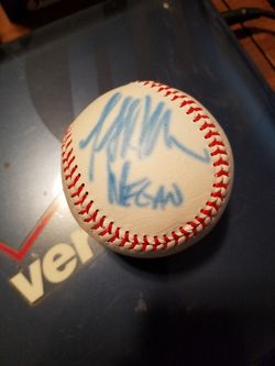 Jeffrey Dean Morgan Autograph Baseball