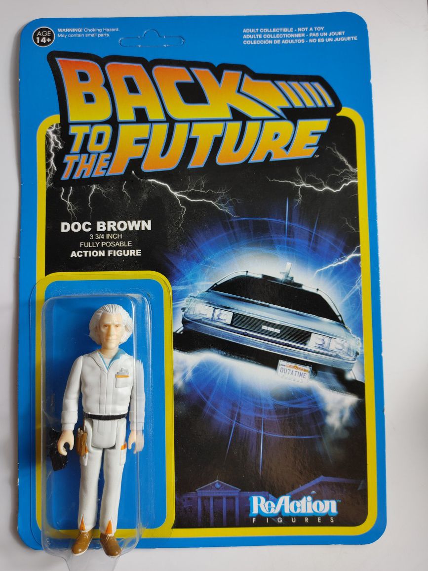 ReAction Figures Back To The Future Doc Brown Figurine