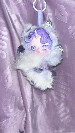 rarity skull panda keychain