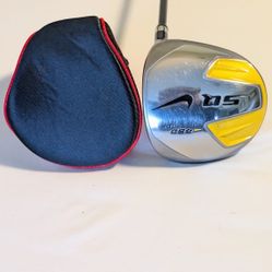 RH MINT LIKE NEW NIKE SQ DYMO  QUADRANGLE DRIVER 9.5* MATRIX PROTO RED TIE OC DESIGN R. FLEX GRAPHITE SHAFT W/ NEW GOLF GRIP INCLUDING THE HEAD COVER 