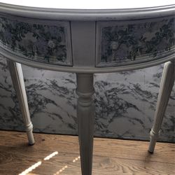 White Accent Table 