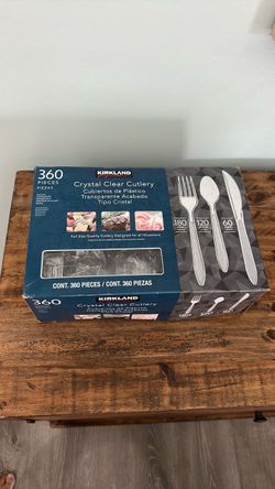 Free! Plastic spoons forks knives from Costco new